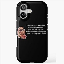 Tanya McQuoid White Lotus iPhone Tough Case