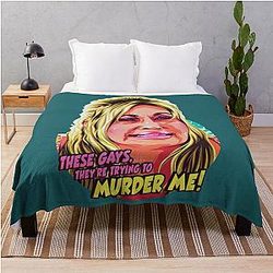 Tanya Mcquoid - Art Throw Blanket