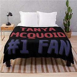 Tanya McQuoid Fan Throw Blanket