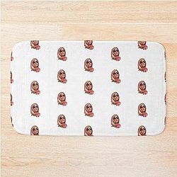 Tanya McQuoid White Lotus Bath Mat