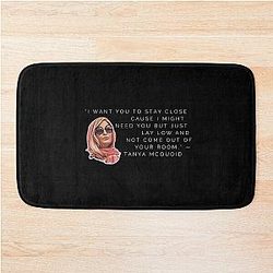 Tanya McQuoid White Lotus quotes Bathroom Mat