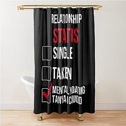 Tanya McQuoid - Relationship Shower Curtain
