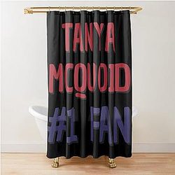 Tanya McQuoid Fan Shower Curtain