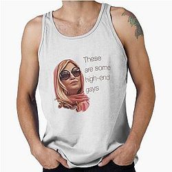 Tanya McQuoid White Lotus Tank Top