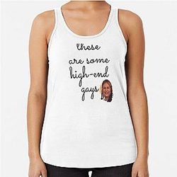 Tanya McQuoid White Lotus Tank Top