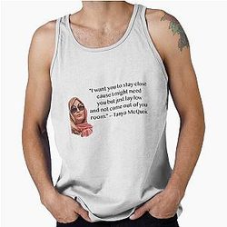 Tanya McQuoid White Lotus Quotes Tank Top