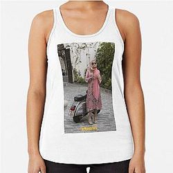 The White Lotus Tanya McQuoid I'm Monica Vitti Racerback Tank Top