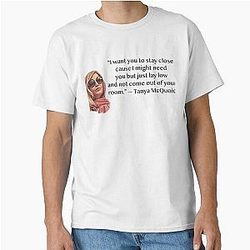 Tanya McQuoid White Lotus Quote Classic T-Shirt