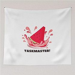 Taskmaster Watermelon Tapestry