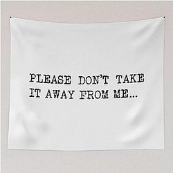 Please don't take it away from me Joe Wilkinson Taskmaster quote Tapestry