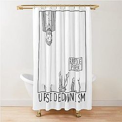 Taskmaster inspired Upside Down Man Shower Curtain