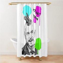 Mike Wozniak Taskmaster Street Tough Shower Curtain