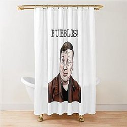 Ardal O'Hanlon, Taskmaster, Bubbles Shower Curtain