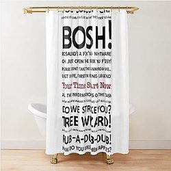 Taskmaster Shower Curtain