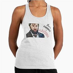 There's Strength in Arches Taskmaster Racerback Tank Top