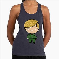 Taskmaster Cutie James Racerback Tank