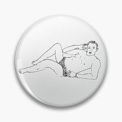 Greg Davies – An Icon: Poorly Drawn Taskmaster Pin