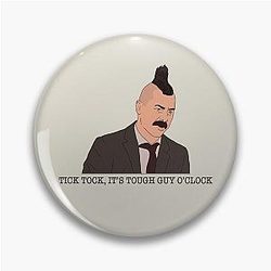 Taskmaster Tough Guy Mike Pin