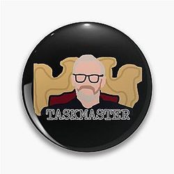 Taskmaster Greg Davies Drawn Pin