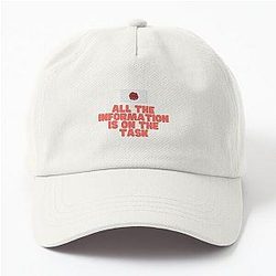 All the information is on Taskmaster UK Dad Hat