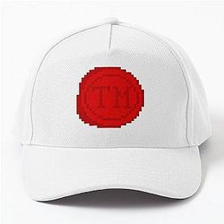 Pixel Art Taskmaster Logo Baseball Cap