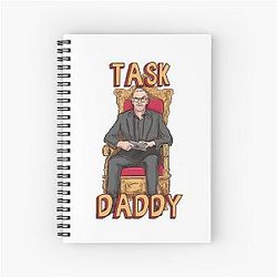 Taskmaster Greg Davies Notebook