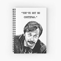 Mike Wozniak Taskmaster Spiral Notebook