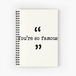 Taskmaster - You're Famous Spiral Notebook
