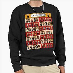 Pixel Art Taskmaster series 1-14 design New Pullover Sweatshirt