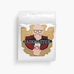 Taskmaster Greg and Alex Duvet Cover