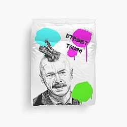 Mike Wozniak Taskmaster Street Tough Duvet Cover