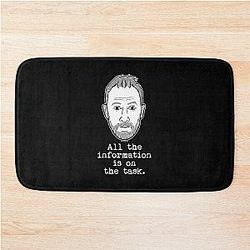 Taskmaster - All the information is on the task - Alex Horne Bath Mat