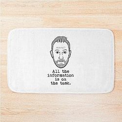 Taskmaster - Alex Horne - All the information is on task the bath mat