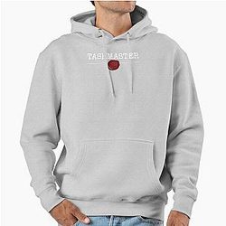 Taskmaster Typewriter Font Wax Seal Pullover Hoodie