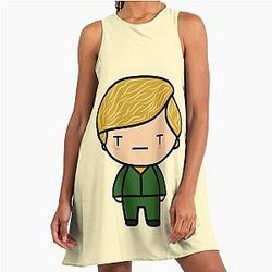 Taskmaster A-Line Dress
