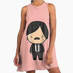 Taskmaster Cutie A-Line Dress