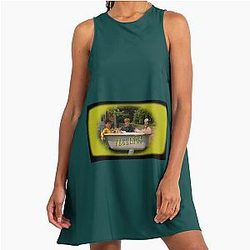 Taskmaster Feelings A-Line Dress