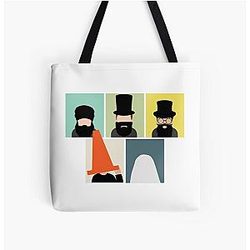 Abraham Lincoln - Taskmaster NZ All Over Print Tote Bag