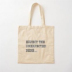Expect the Unexpected James Acaster Taskmaster quote Cotton Tote Bag