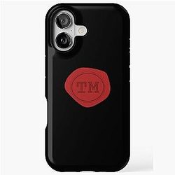 taskmaster wax seal iPhone case
