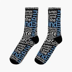 Rosalind is a Taskmaster Word Art Socks