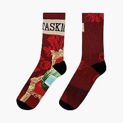 Taskmasker Masked Watermelon Taskmaster Parody Socks
