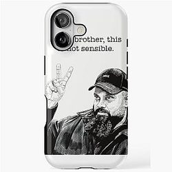 Guz Khan, Taskmaster, Then brother this is not sensible iPhone Tough Case