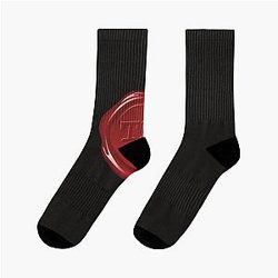Taskmaster Distressed Design T-Shirt Socks