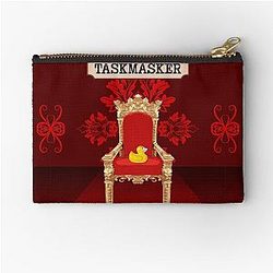 Taskmaster Masked Duck Parody Zipper Pouch