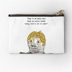 Bob Mortimer Taskmaster Come to me human man! Zipper Pouch
