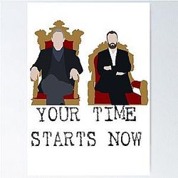 Your Time Starts Now Taskmaster Poster