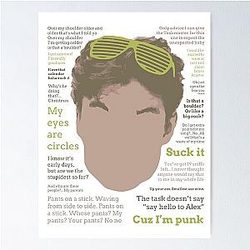 James Acaster Taskmaster Poster