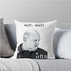 Dara O'Brian Taskmaster Throw Pillow