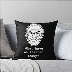 Taskmaster - What we learned today - Greg Davies Throw Pillow